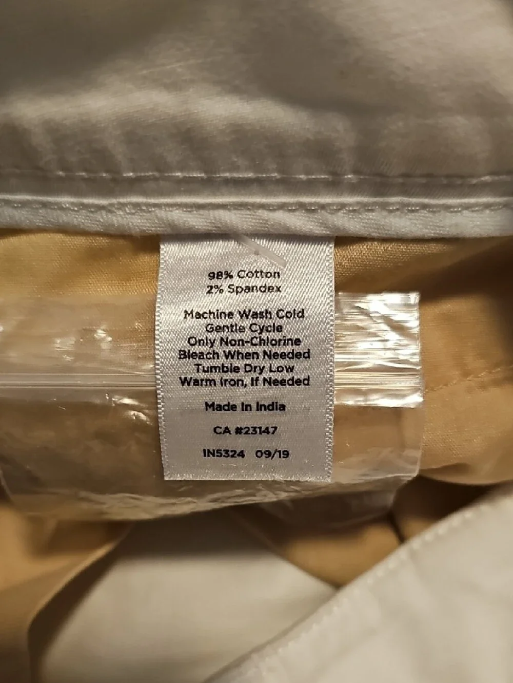 Talbots White Straight Leg Jeans - Picture 3 of 4